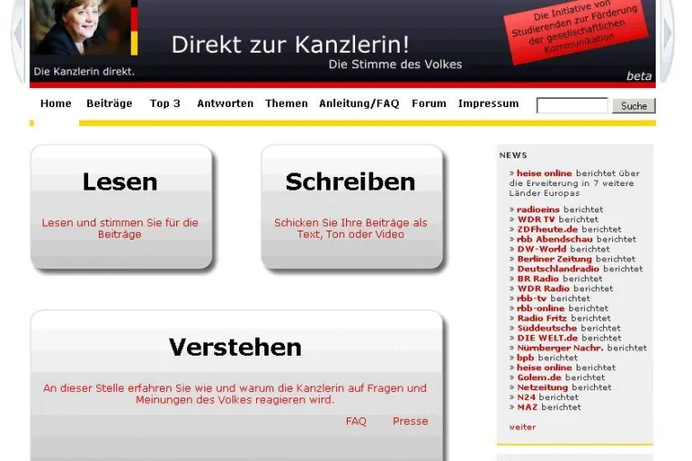 Bild: Europaweit direkt zum Staatschef