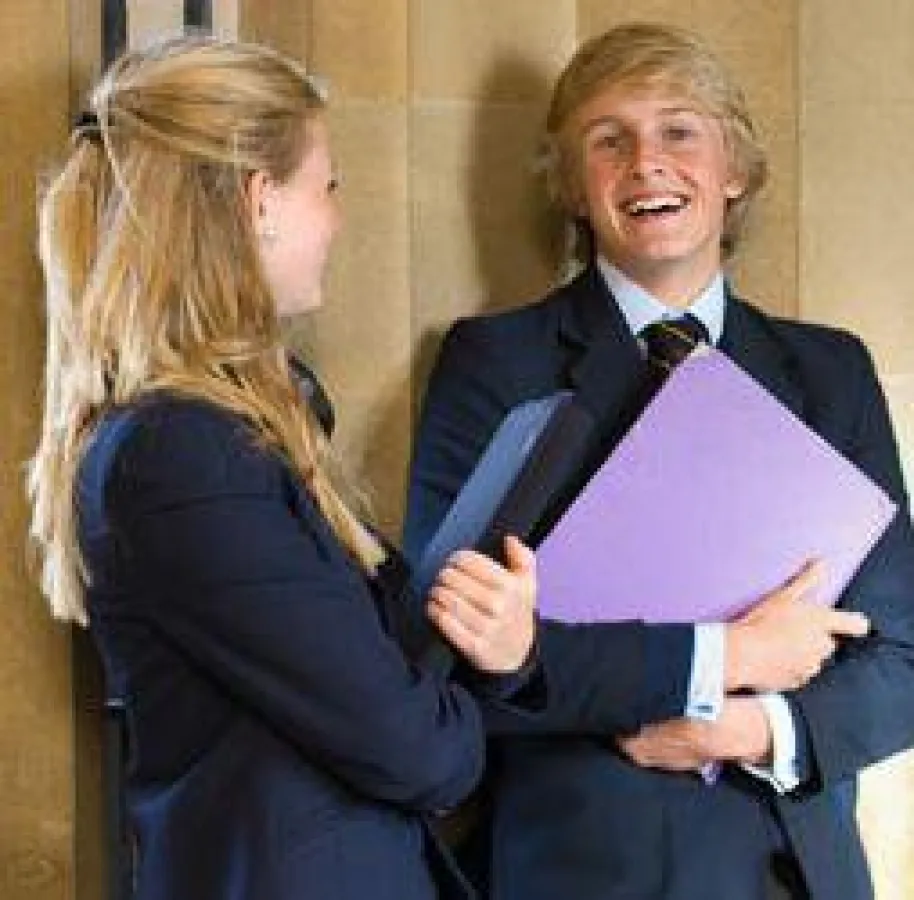 Schüler in einem englischen Internat