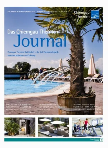 Bild: Das neue Chiemgau Thermen Journal - ab sofort erhältlich