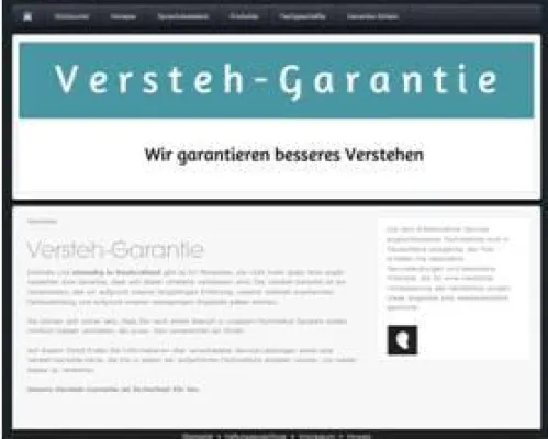 Bild: Die Versteh-Garantie: Neu in Deutschland