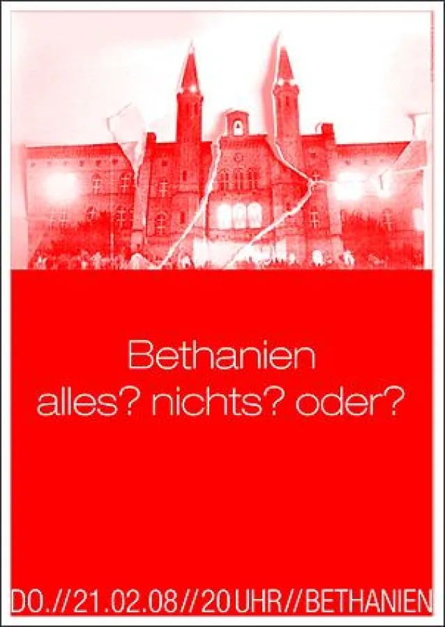 Bethanien: alles? nichts? oder?