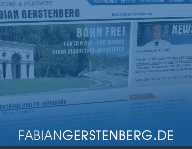 Bild: Fabian Gerstenberg unterstützt Existenzgründer