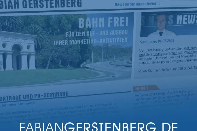 Bild: Fabian Gerstenberg unterstützt Existenzgründer