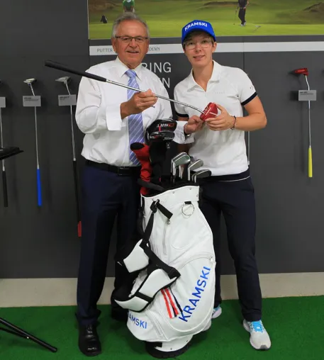 Bild: Ladies European Tour Spielerin Ann-Kathrin Lindner ist neue KRAMSKI Markenbotschafterin