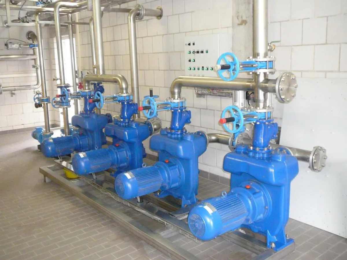 Pumpentechnik SBR-Anlage