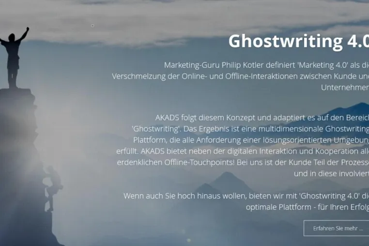 Bild: Ghostwriting 4.0