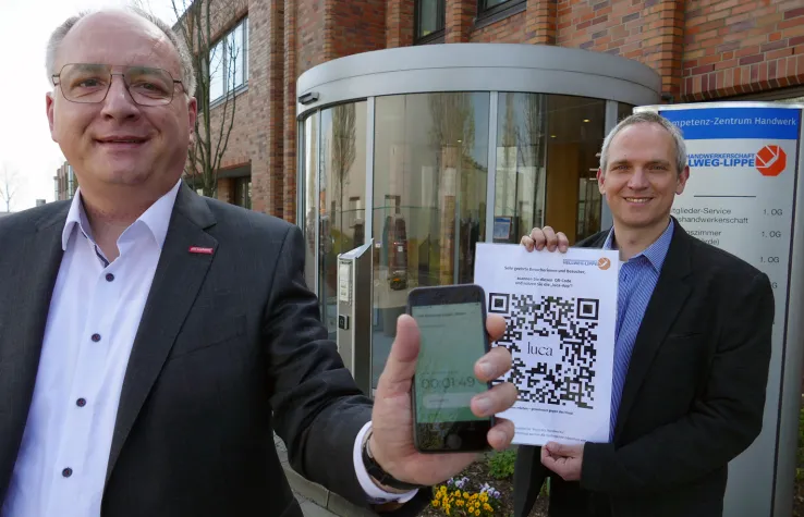 Bild: Handwerk der Hellweg-Lippe-Region setzt auf die „luca-App“!