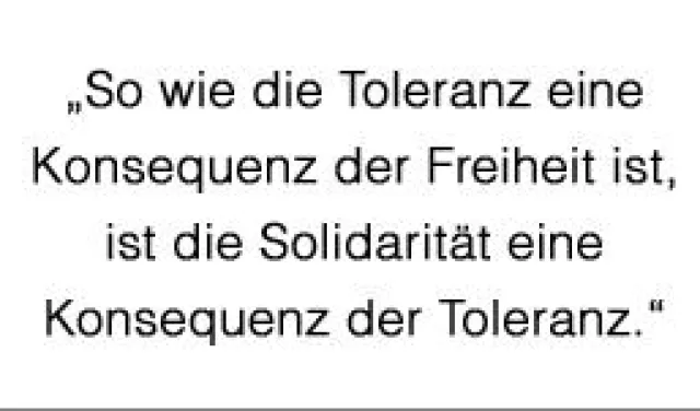 Bild: Aufruf zu Selbstverpflichtungen - Ministerpräsident Platzeck - Toleranzedikt lebt von intensiver Diskussion