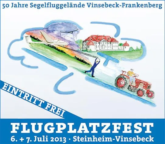 Bild: Flugplatzfest - 50 Jahre Segelflugplatz Vinsebeck-Frankenberg