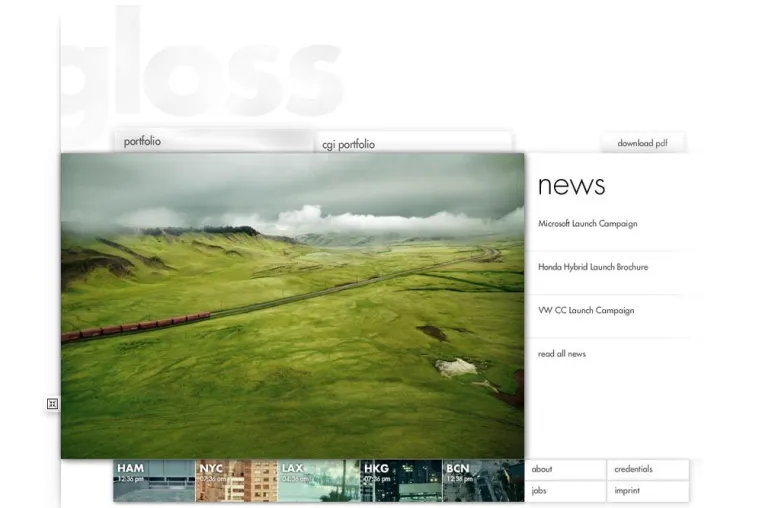 Salon91 relauncht Website von gloss postproduction Bild: Salon91 relauncht Website von gloss postproduction