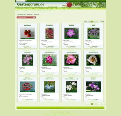 Bild: Neue Funktionen im Gartenforum.de: Besuchsgarten-Verzeichnis und Saatgut-Datenbank