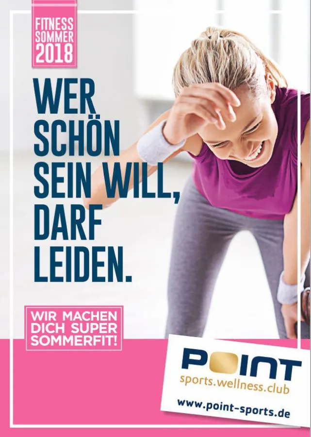 Wir machen dich SUPER SOMMERFIT - POINT Fitness Gerlingen