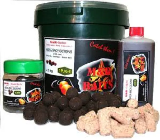 Bild: M&R Baits - Neue Karpfenköder für die Saison 2010