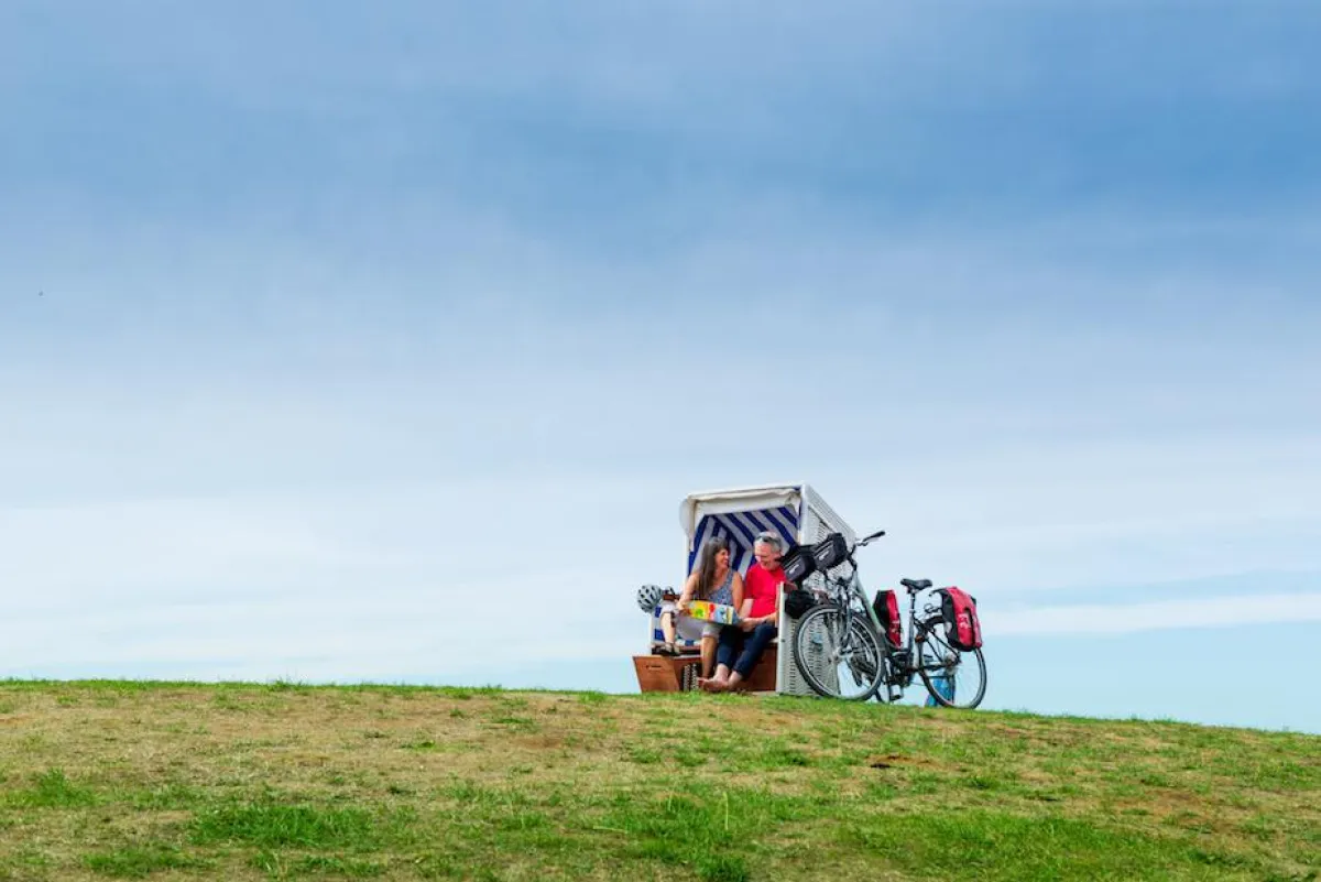 Entspannte Momente beim Inselhopping in Nordfriesland (Die Mecklenburger Radtour)
