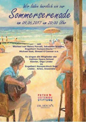 Bild: Ustinov Opernschüler in Frankfurt laden ein zur Sommerserenade