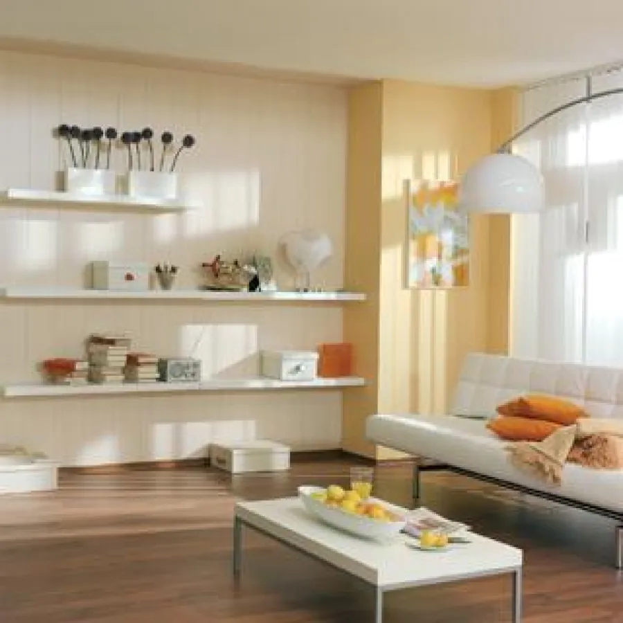 Paneele werden nicht mehr nur als vollflächige Wandverkleidung genutzt. Als kontrastreicher Akzent tragen sie zur hochwertigen und modernen Inneneinrichtung bei.