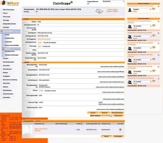 InNuce Solutions präsentiert: Schadenmanagement auf Knopfdruck mit ClaimScape® Bild: InNuce Solutions präsentiert: Schadenmanagement auf Knopfdruck mit ClaimScape®