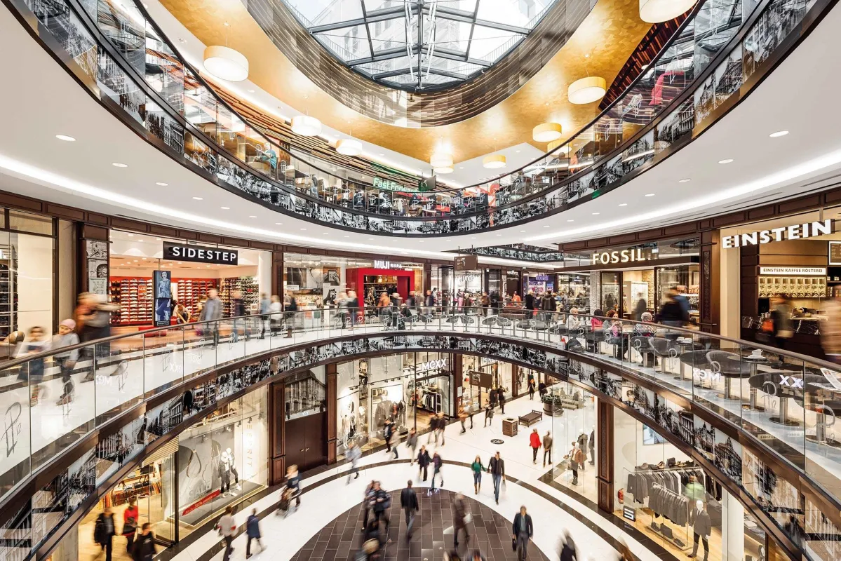 Innenansicht Mall of Berlin