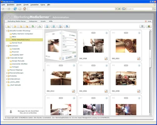 Bild: Dynomedia bringt mit der Version 2.0 eine neue Generation ihres MarketingMediaServers auf den Markt