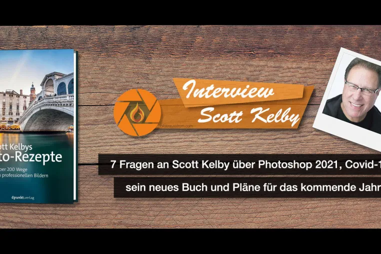 Bild: 7 Fragen an Scott Kelby über Photoshop 2021, Covid-19, sein neues Buch und Pläne für 2021
