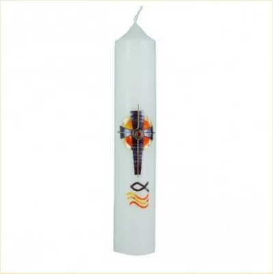 Bild: Handgearbeitete Taufkerzen für individuell gestaltete Segenswünsche von motivationsgeschenke.de