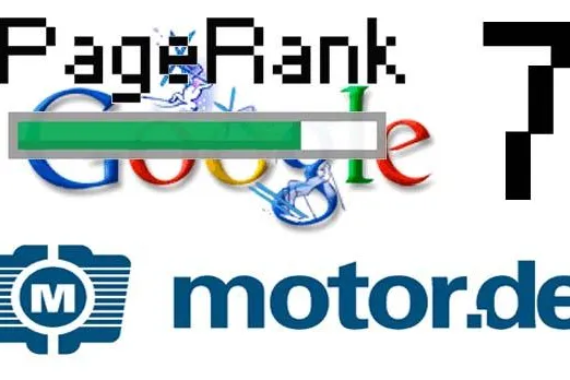Bild: Kontinuierliches Wachstum von motor.de - Online-Musikmagazin erreicht PageRank “7“