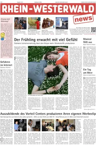 Bild: Die neue Ausgabe der Rhein-Westerwald-News ist da