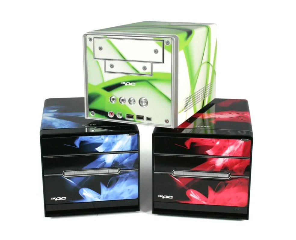 Farbenfrohe Shuttle XPCs