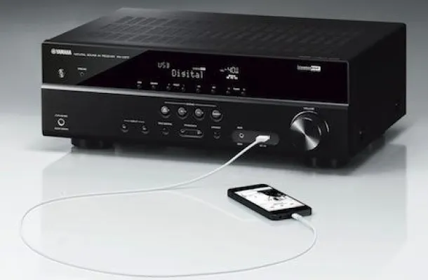 Bild: Yamaha AV-Receiver RX-V377: Perfekter Heimkino-Einstieg mit 5.1-Surround-Sound und 4K/Ultra-HD