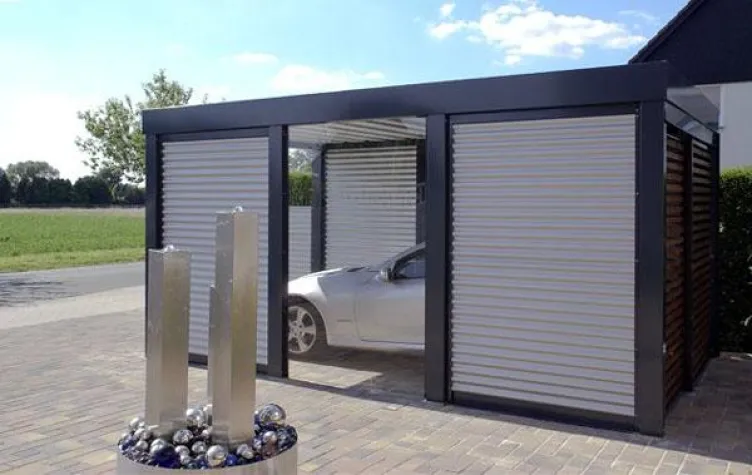 Bild: Designo-Carports als elegante Alternative zur Fertiggarage