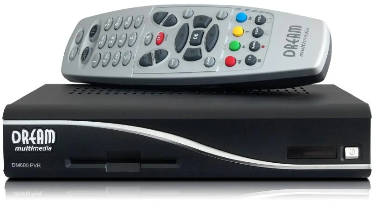Flexibel für Sat-, Kabel- oder DVB-T-Empfang einsetzbar: die DM600 PVR von Dream