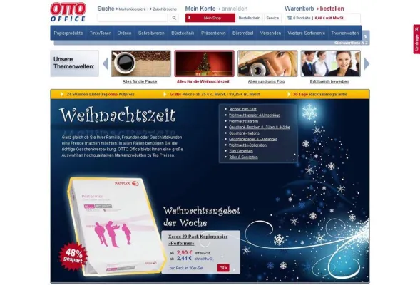 Bild: Advent, Advent: OTTO Office läutet die Weihnachtszeit ein