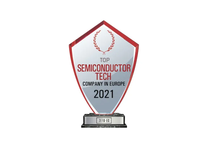 Zero EC als eines der "TOP 20 Semiconductor Tech Companies in Europe" ausgezeichnet Bild: Zero EC als eines der "TOP 20 Semiconductor Tech Companies in Europe" ausgezeichnet