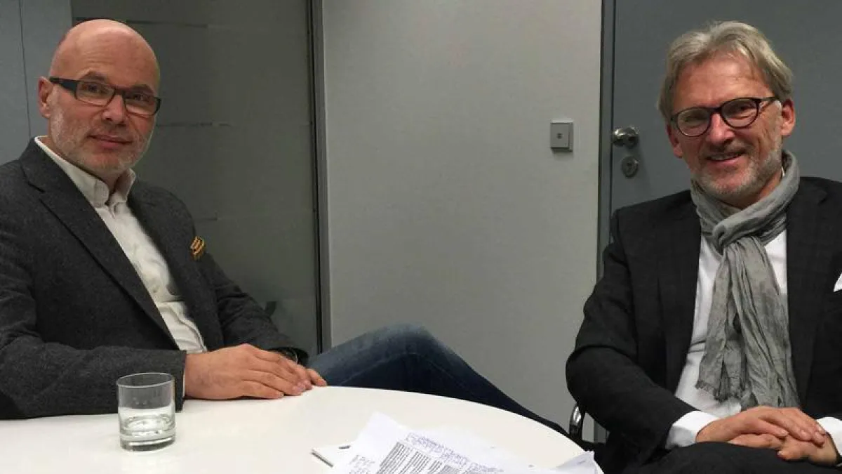 Christian Eichhorn im Gespräch mit Prof. Dr. Klaus Weber