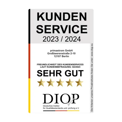 Bild: „Sehr guter“ Kundenservice bei der primastrom GmbH