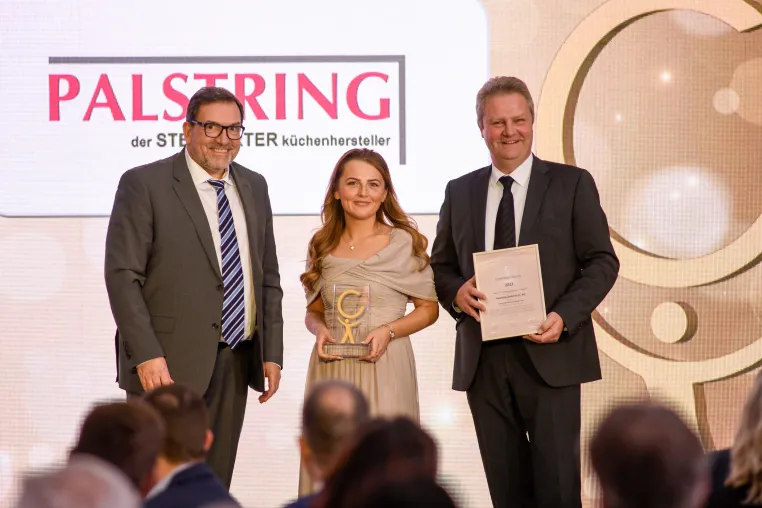Corporate Health Award: Palstring ist Deutschlands gesündester Handwerksbetrieb 2023 Bild: Corporate Health Award: Palstring ist Deutschlands gesündester Handwerksbetrieb 2023