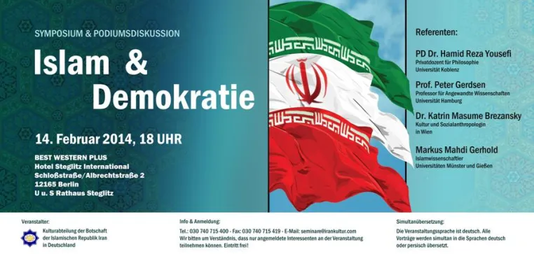 Symposium Islam & Demokratie Bild: Symposium Islam & Demokratie