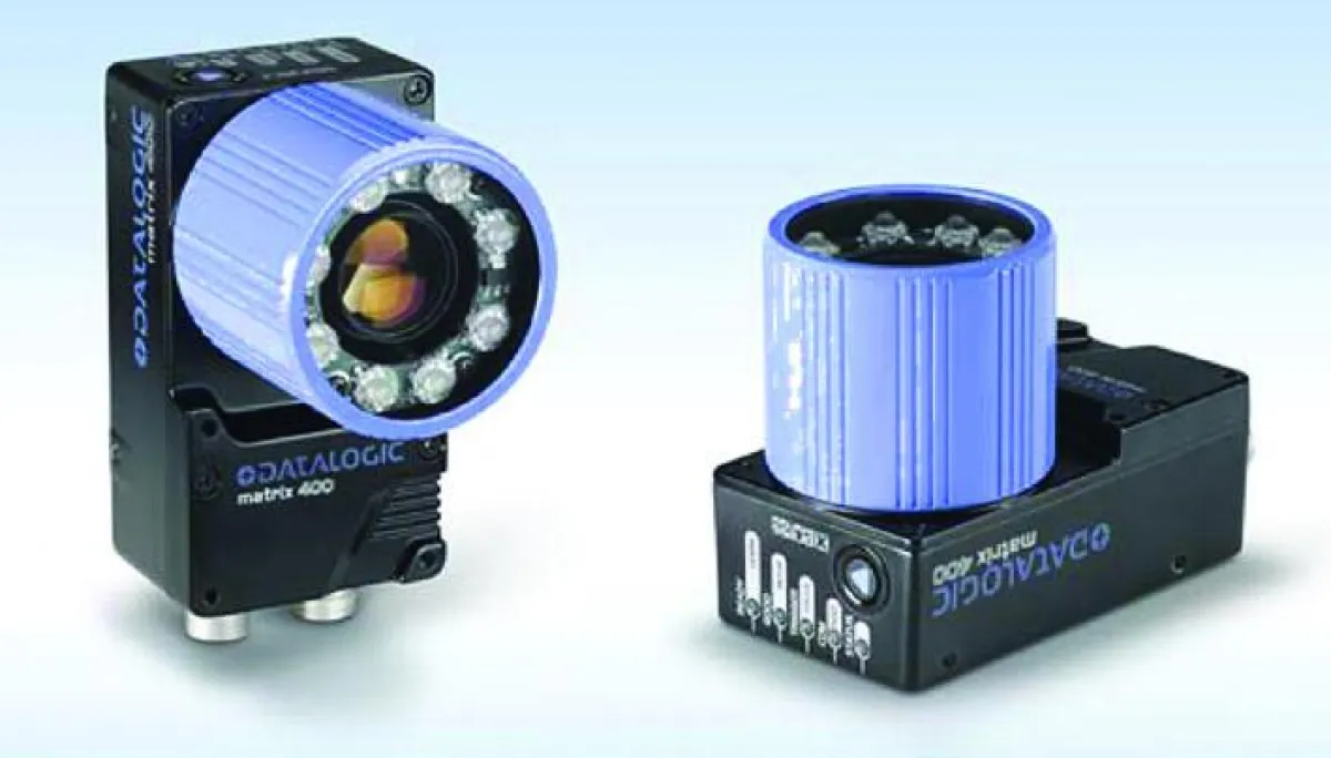Einbauscanner für direktmarkierte Data Matrix Codes Matrix 400, Bild: Datalogic Automation
