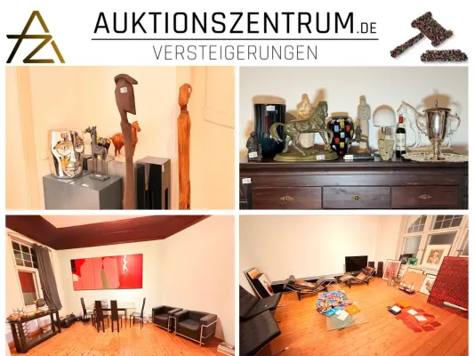 Bild: Kunstsammlung unterm Hammer: AUKTIONSZENTRUM.de versteigert am 17.01.26