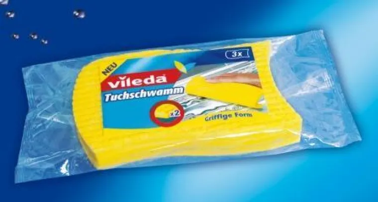 Markenartikelhersteller Vileda launcht innovativen Tuchschwamm Bild: Markenartikelhersteller Vileda launcht innovativen Tuchschwamm
