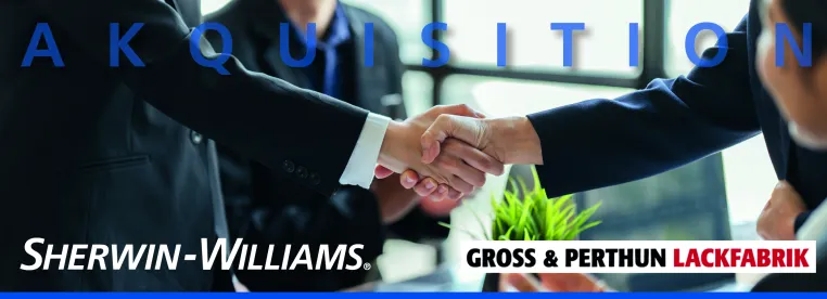 Sherwin-Williams übernimmt Gross & Perthun GmbH Bild: Sherwin-Williams übernimmt Gross & Perthun GmbH