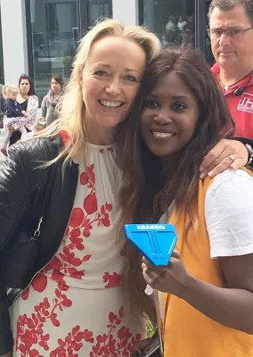 Bild: KRAMSKI GROUP Mitsponsor der Eröffnungsfeier der Tanzschule von „Let’s Dance“-Jurorin Motsi Mabuse