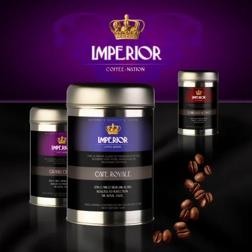 Gourvita führt Super-Premium Kaffeemarke ein. Verfeinert mit echtem Jamaica Blue Mountain Bohnen. Bild: Gourvita führt Super-Premium Kaffeemarke ein. Verfeinert mit echtem Jamaica Blue Mountain Bohnen.