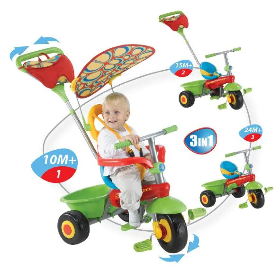 Smart-Trike Plus 3-in-1 im Design Fresh