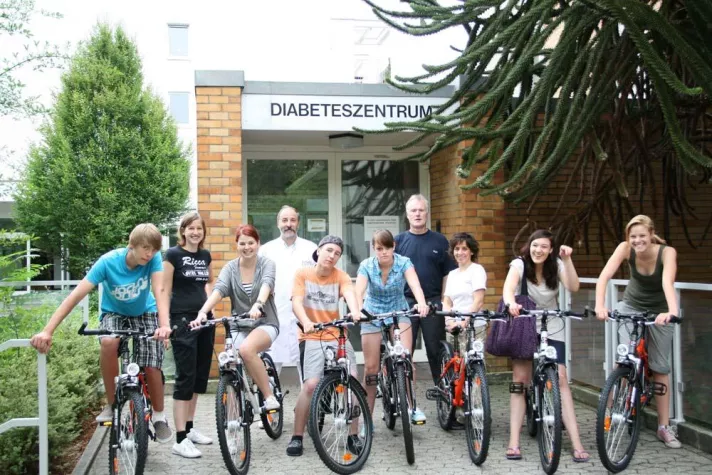 Bild: St. Josef Krankenhaus Haan: Kinder aktiv - trotz Diabetes