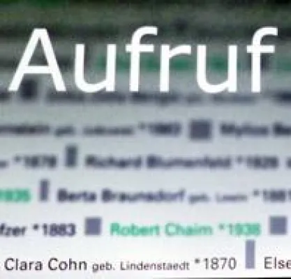 Bild: Berlin-Pankow: Spendenaufruf für Erinnerung an jüdische NS-Opfer