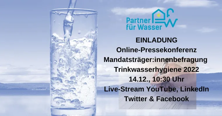 PRESSEEINLADUNG – Live-Stream am 14.12.2022, 10:30 – 11:30 Uhr Bild: PRESSEEINLADUNG – Live-Stream am 14.12.2022, 10:30 – 11:30 Uhr