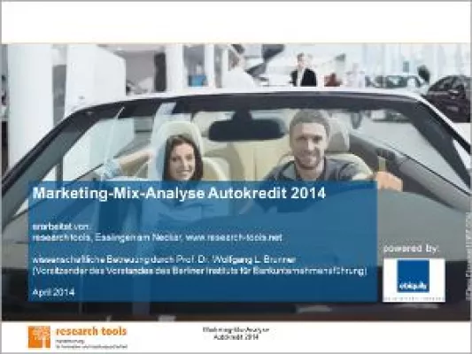 Bild: Autokredite: Autobanken, Direktbanken und Filialbanken konkurrieren mit knappen Kommunikationsbudgets