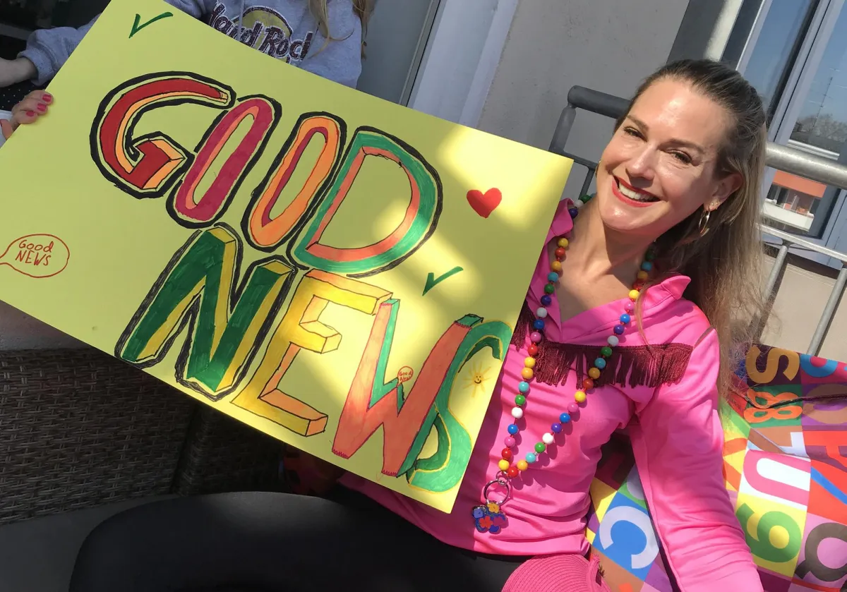 Christine Walker stellt ihre #GoodNewsChallenge vor