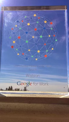 Bild: Wabion als Google “2014 Global Partner of the Year ­Search” ausgezeichnet